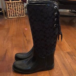 Coach Rain Boots